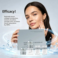 Hydrating Collagen Anti-Wrinkle Essence Set with Hyaluronic Acid Firming Pore Minimizing Skin Care