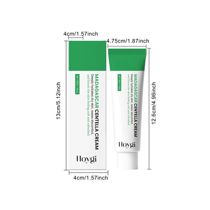 Centella Soothing Cream with Ceramide & B5 Face Repair Moisturizer Redness Relief Soothing Cream for Dry Sensitive Skin