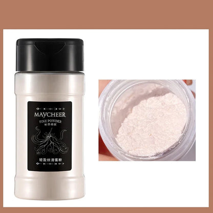 Oil Control Loose Powder Can Reduce Pores and Fine Lines, With a Long-lasting Matte Effect and Natural Facial Makeup Powder