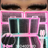 800pcs Cluster False Eyelash, Soft and Durable Design, Suitable for Daily Use, Natural, Everyday, and Voluminous Makeup Effect