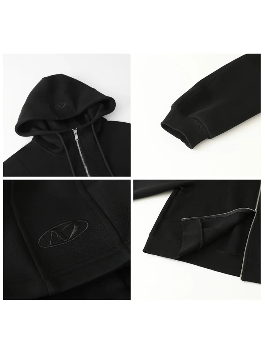 CHIC VEN Women Sweatshirts Loose New Drawstring Hooded Female Jacket BF Style Woman Sports Coat Spring Autumn 2025