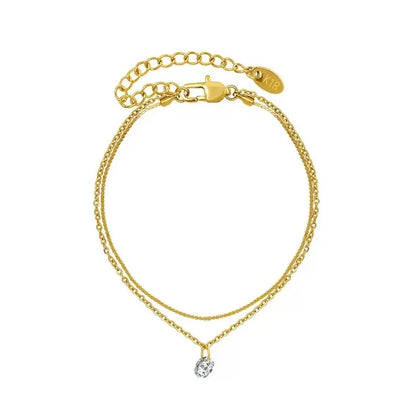 Stainless Steel Bohemian Style Personalized Anklet
