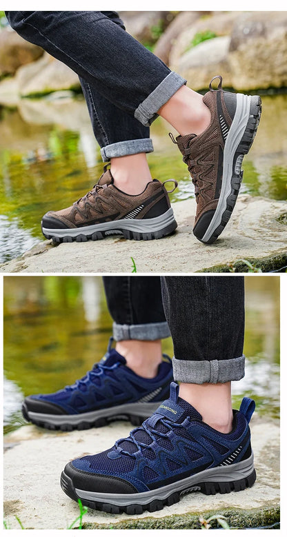Men'S Hiking Shoes Sports Shoes Classic Design Outdoor Hiking Breathable Lightweight Sports Shoes Autumn New Items 39-48