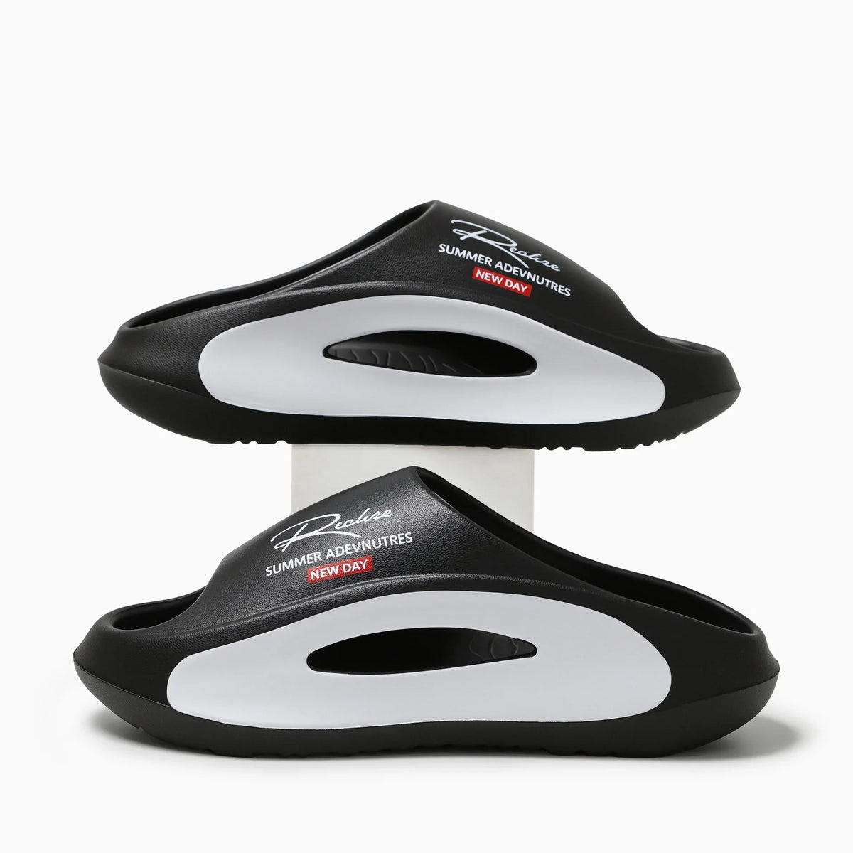 Men's EVA Summer Thong Slippers with Thick Anti-Slip Sole Comfortable Lightweight Sandals for Casual Wear