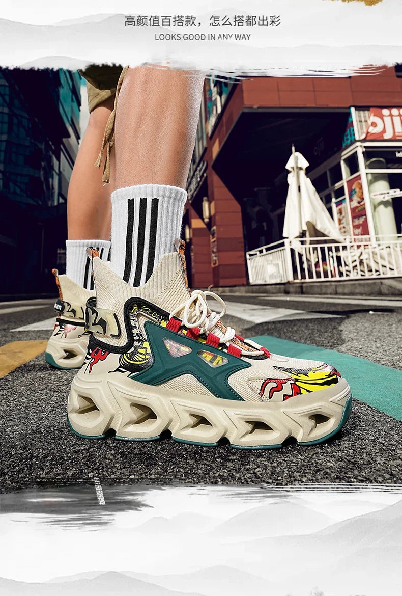 Shoes Men Sneakers Male Casual Mens Shoes Tenis Luxury Shoes Trainer Race Breathable Shoes Fashion Running Shoes for Women