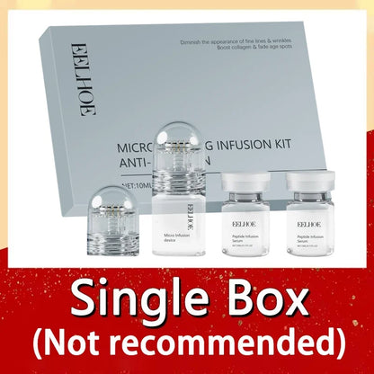Hydrating Collagen Anti-Wrinkle Essence Set with Hyaluronic Acid Firming Pore Minimizing Skin Care