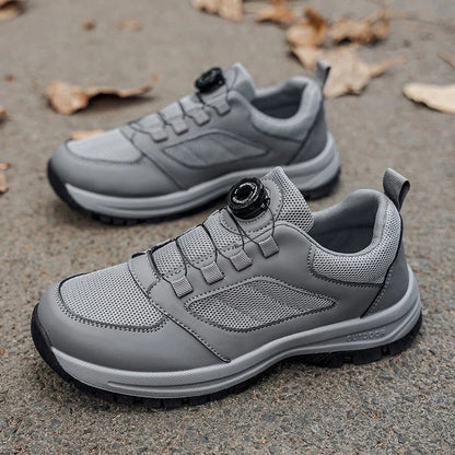 Men'S Spring And Autumn Sports Shoes Rotating Buckle Comfortable And Non Slip Hiking Sports Shoes Plus Size Men'S Shoes 39-48