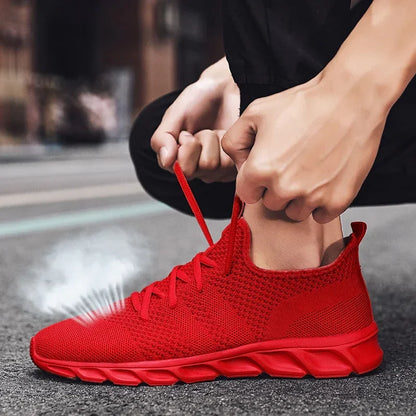Breathable Men's Sneaker Casual Antiskid and Wear-resistant Jogging Men Sport Shoes Hot Sale Light Man Running Comfortable