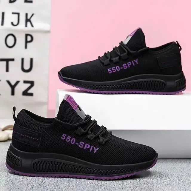 Tenis Feminino 2025 Autumn Hot Sale Women Flats for Outdoor Sneakers Air Mesh Walking Jogging Trainers Basket Chaussures Femme