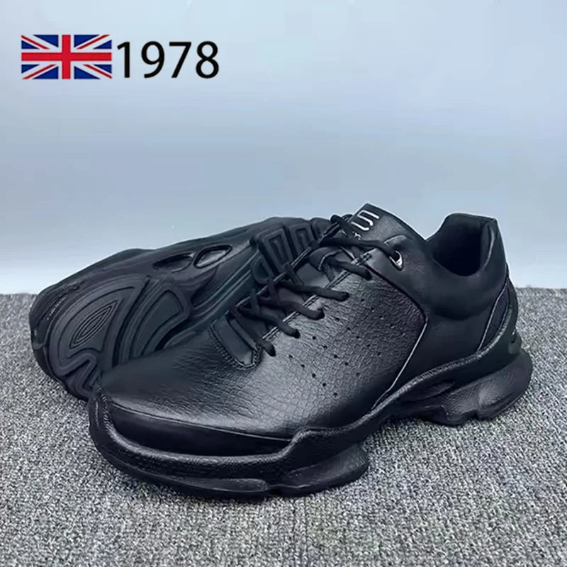 New Mens Casual Shoes Quality Genuine Leather Shoes For Men Lace-up Breathable Fashion Flats Male Black Shoes