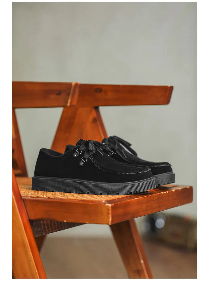 Men Thick Soled Sneakers Fashion Spring/Autumn Soft Board Shoes Personalized Trend Versatile Multi Functional Men Casual Shoes