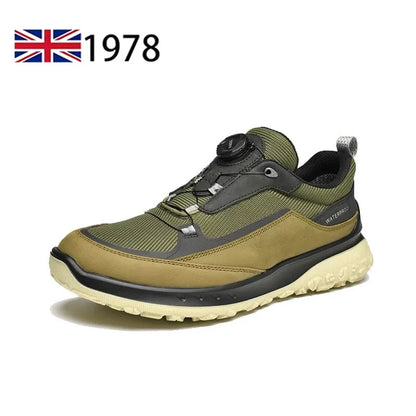 Fashion Waterproof Hiking Shoes Men's Climbing Shoes Anti-collision Fashion Outdoor Casual Lace-up Sneakers