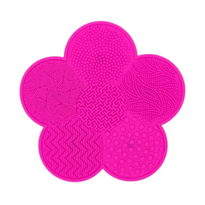 Silicone Makeup Brush Cleaner Folding Powder Puff Cleaning Bowl Eyeshadow Brushes Washing Soft Mat Beauty Tools Scrubber Box