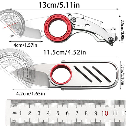 Mini Portable Stainless Steel Outdoor EDC Tool Key Chain Pendant Is the Perfect Tool for Opening Packages and Daily Use