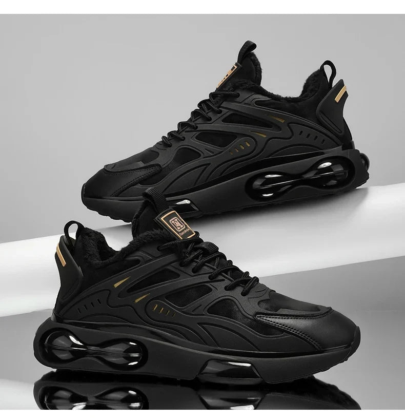 Couples casual sports shoes autumn winter warm plush cotton shoes Men Women fashion outdoor soft sole light racing running shoes