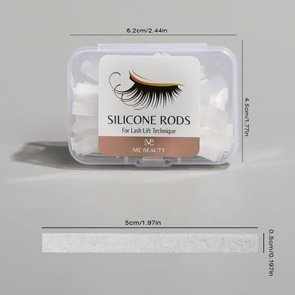 500pcs Lash Lift Pads, Eyelash Lift Rods Covers Pads Curlers,Disposable Eyelash Tapes Makeup Beauty Tools for Lash Lifting
