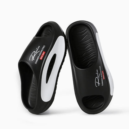 Men's EVA Summer Thong Slippers with Thick Anti-Slip Sole Comfortable Lightweight Sandals for Casual Wear