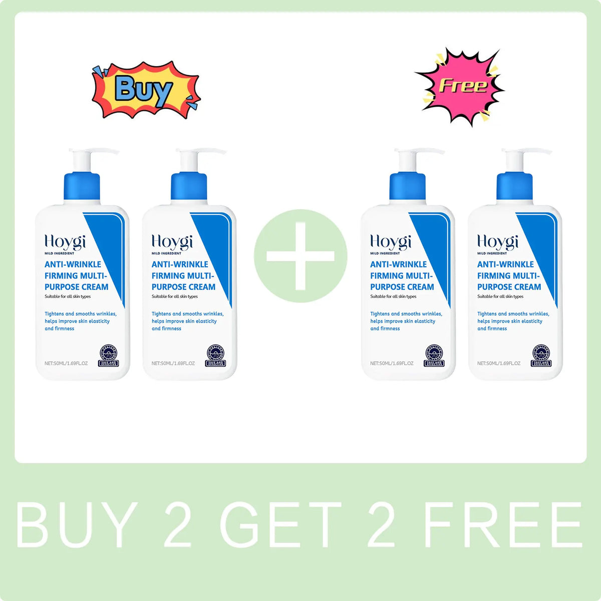 Hyaluronic Acid Cream Shrink Pores Anti Wrinkle Nourishing Hydrating Improve Dryness Remove Fine Lines Moisturizing Facial Cream