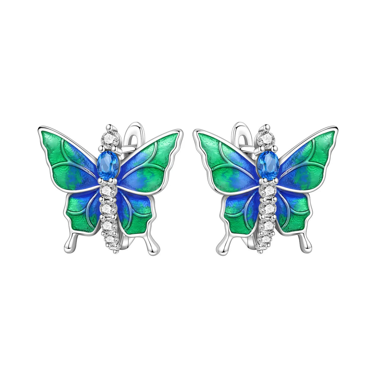 925 Sterling Silver Cute Lazy Cat Animal Pet Earrings Jewelry Hoop Earrings For Women Jewelry Birthday Party Fine Gifts