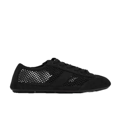 AIYUQI 2026 Women's Flat Sneakers Anti-slip Lace-up Breathable Women Sandals Plus Size Mesh Fabric German Training Shoes Female