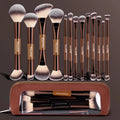 MAANGE 13pcs Makeup Brushes with Storage Bag Foundation Brush Powder Blusher Brush Eye Brush Multi-functional Makeup Brush Set