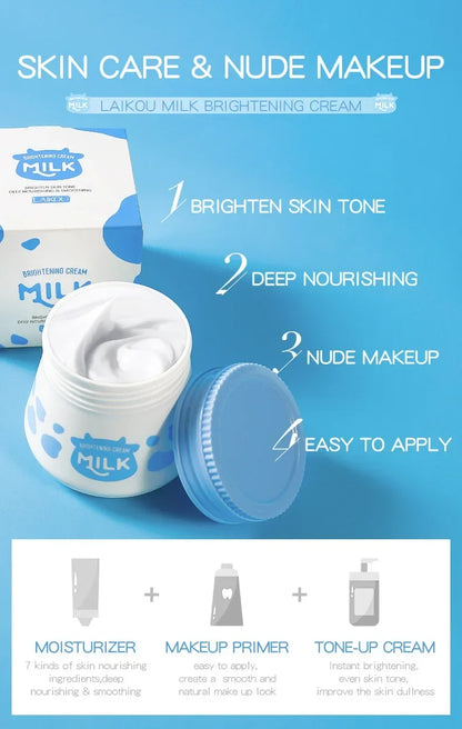 LAIKOU Milk Suyan Carem Anti Wrinkle Whitening Moisturizing Nourish Creams Beauty Aintenance Face Skin Care Cosmetic 55g