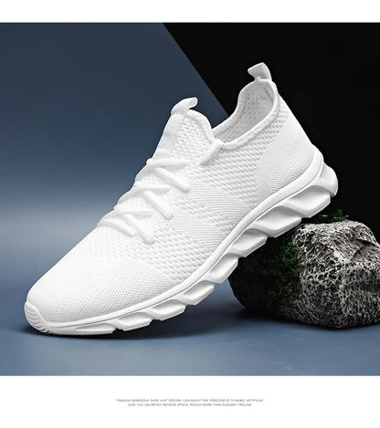 Breathable Men's Sneaker Casual Antiskid and Wear-resistant Jogging Men Sport Shoes Hot Sale Light Man Running Comfortable