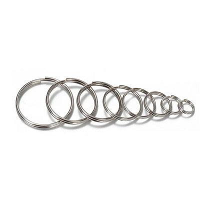 50pcs Key Ring Connector for DIY Keychain Making Findings
