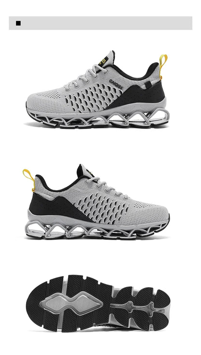 Casual Sneakers Mens Shock-absorb Running Shoes Lightweight Breathable Sports Shoes for Men 2026 New Trendy Gym Trainers for Man