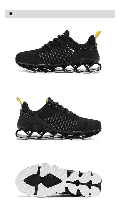 Casual Sneakers Mens Shock-absorb Running Shoes Lightweight Breathable Sports Shoes for Men 2026 New Trendy Gym Trainers for Man
