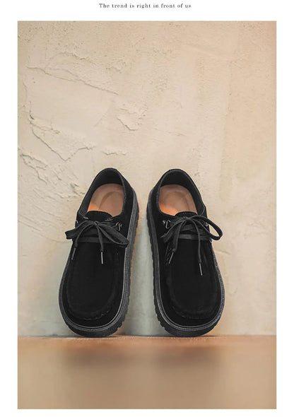 Men Thick Soled Sneakers Fashion Spring/Autumn Soft Board Shoes Personalized Trend Versatile Multi Functional Men Casual Shoes