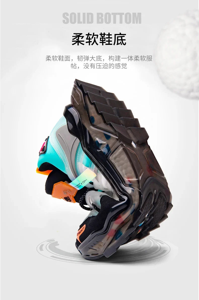 Luxury Men's Breathable Running Sneakers Casual Trainer Fashion Loafers Race Tenis Shoes for Male