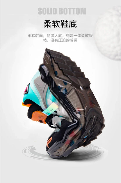 Luxury Men's Breathable Running Sneakers Casual Trainer Fashion Loafers Race Tenis Shoes for Male