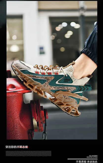 Casual Men's Sneakers Breathable Luxury Trainer Race Shoes Fashion Running Tenis for Men And Women