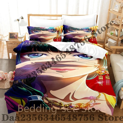 2026 The Apothecary Diaries Bedding Set Single Twin Full Queen King Size Bed Set Bedroom Duvetcover Sets Anime Bed Sheet Set