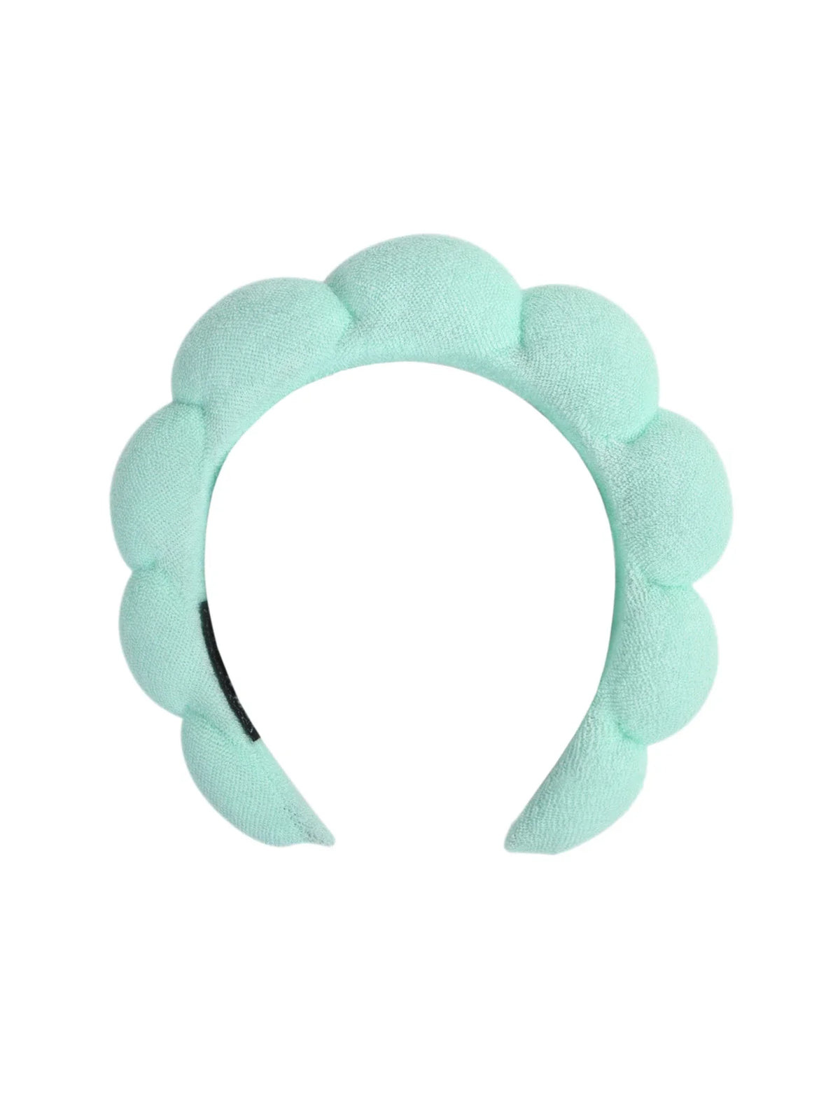 1/3Pcs Fashion Microfiber Washing Wristbands Scrunchies Puffy Headband Spa Bubble Headband for Washing Face Makeup Shower Skincare