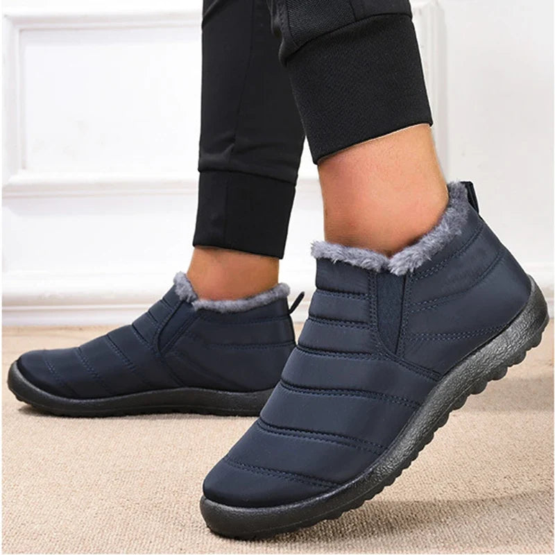 Shoes Waterproof Winter Men Sneakers Fashion Men's Casual Shoes Breathable Soft Classic Sneakers Man Slip On Ankle Shoes Male