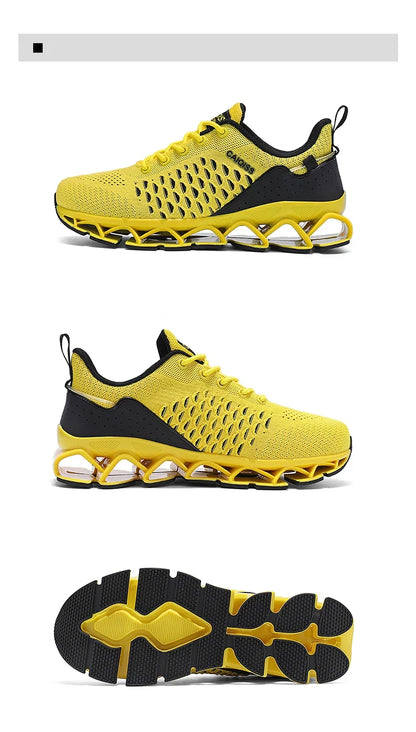 Casual Sneakers Mens Shock-absorb Running Shoes Lightweight Breathable Sports Shoes for Men 2026 New Trendy Gym Trainers for Man