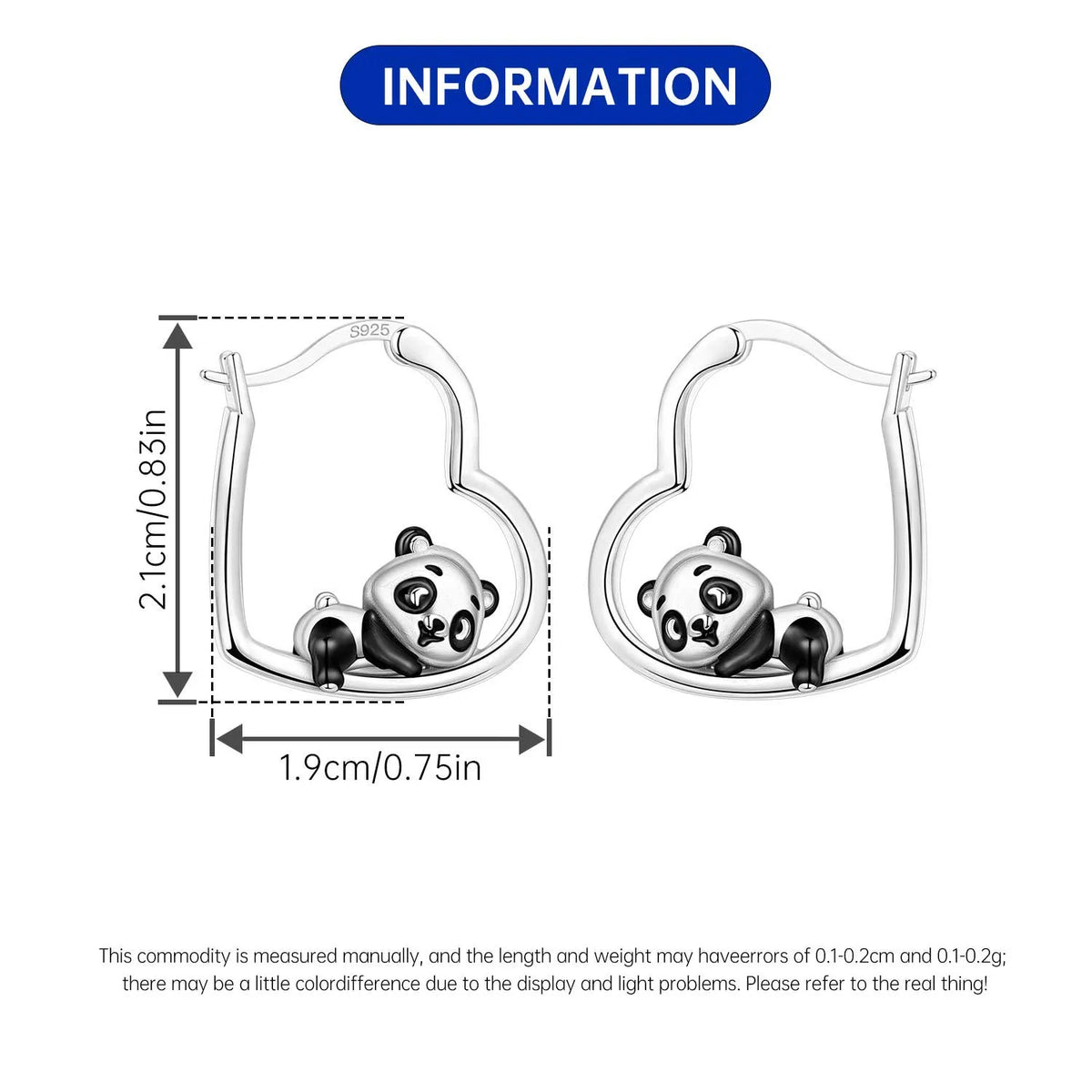 925 Sterling Silver Cute Lazy Cat Animal Pet Earrings Jewelry Hoop Earrings For Women Jewelry Birthday Party Fine Gifts