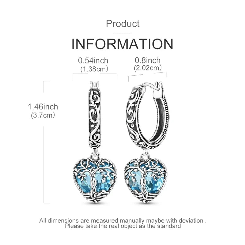 Genuine 925 Sterling Silver Love Feather Earrings Fit Original Charms Hoop For Women Girls Stud Earring Fine Jewelry Gifts