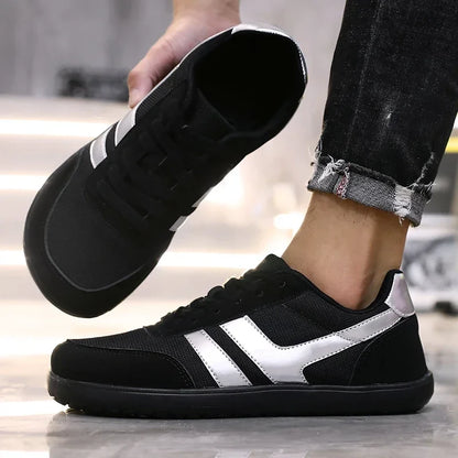Wide Shoes Anti Slip Lightweight Breathable Running Shoes Minimalist Barefoot Cross Training Shoe Anti Slip Toe Walking Shoes
