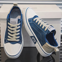 2026 New Summer Men's Breathable Versatile Skateboarding Shoes Men's Soft Bottom Casual Sports Trend Fashion Canvas Shoes 48size