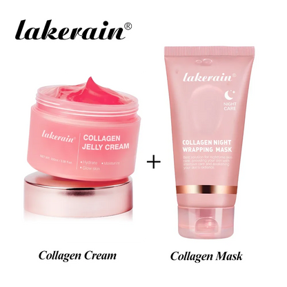 Collagen Wrapping Peel-off Mask Rejuvenation Moisturizing Brightening Korean Face Mask Make Glowy Skin Elasticity Facial Mask