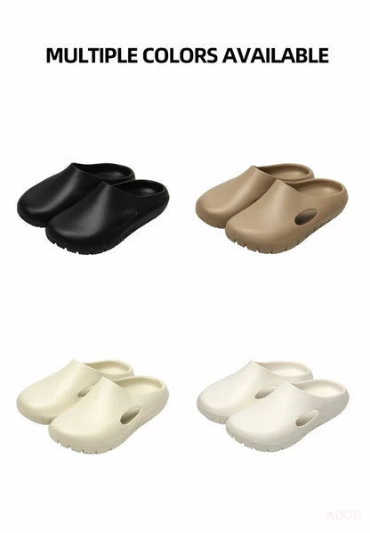 EVA Bread Men's Anti-Slip Odor-Resistant Outdoor Sandals Sports Beach Slippers for Casual Comfortable Footwear