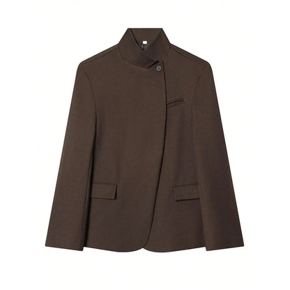 Tidalyf Women's 2026 New Autumn Office Blazers Chic Elegant Women Jackets Fashion Youth Travel Holiday Joker Streets Warm Coats
