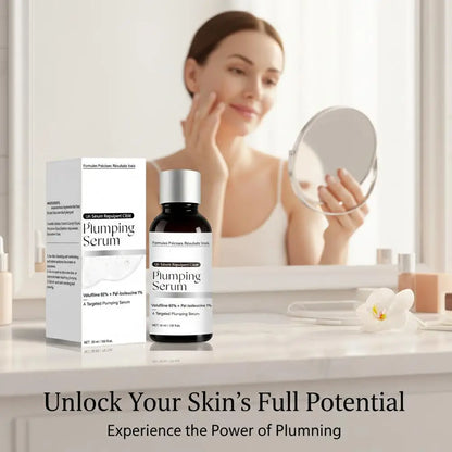 Volufiline 92% + Pal-Isoleucine 1% Plumping Serum with Niacinamide Plumping Anhydrous Skin Radiance Boosting Facial Serum 30ml