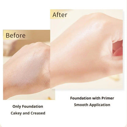 Apply the cream before makeup, moisturizing foundation cream - lasting moisturizing, creating a natural foundation