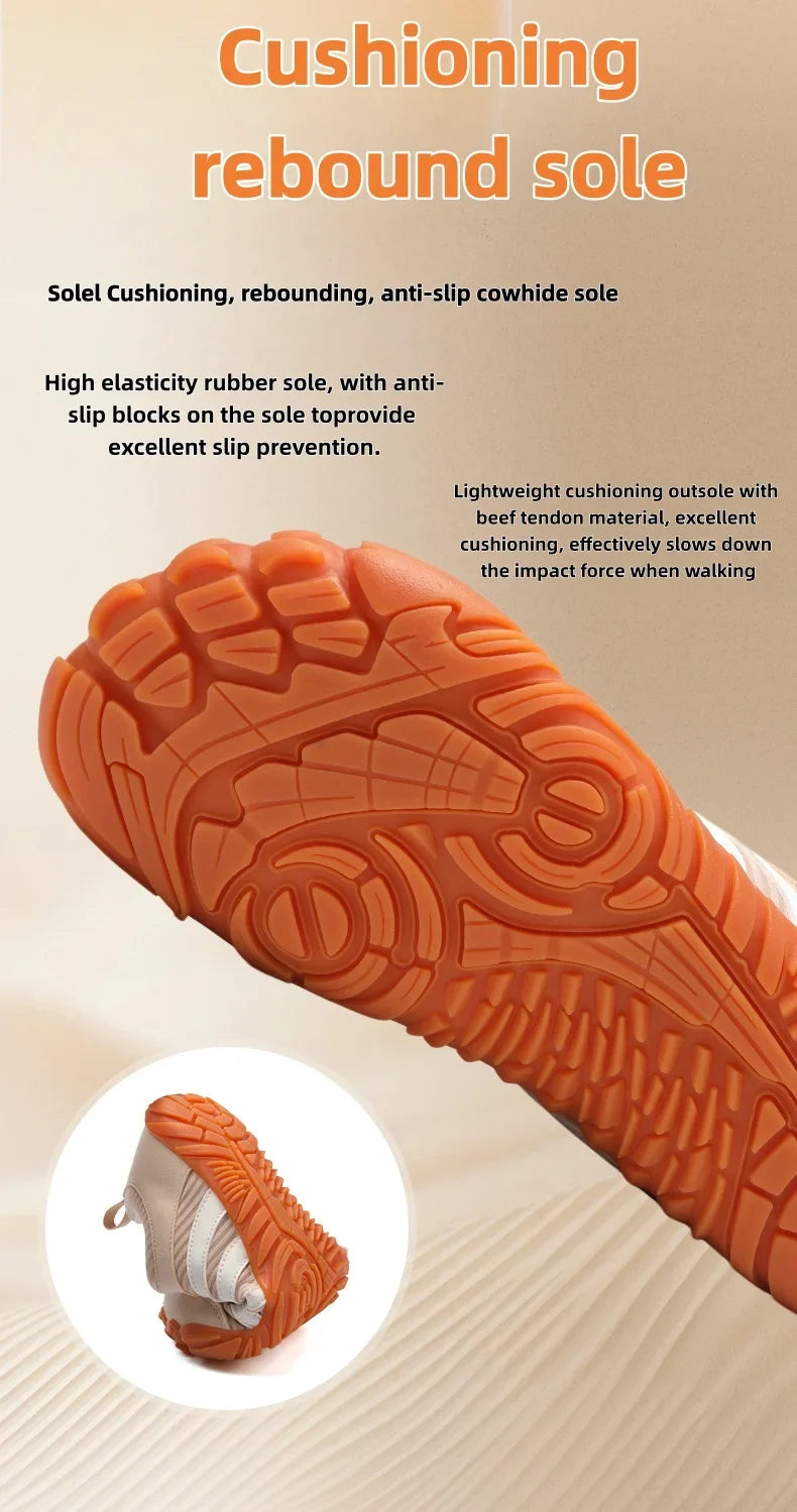 2026 New Men's Wide Shoes, Women's Outdoor Lightweight Running Sports Shoes,Scattered Soft Loose Minimalist Fashion Casual Shoes