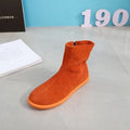 Autumn Women Shoes Fashion Casual Suede Ankle Boots Female Brown Chelsea Fashion student boots