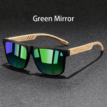 Fashion Vintage Square Square Frame Sunglasses Men Women Fishing Driving Man Luxury Brand Designer Sun Glasses UV400 Eyewear